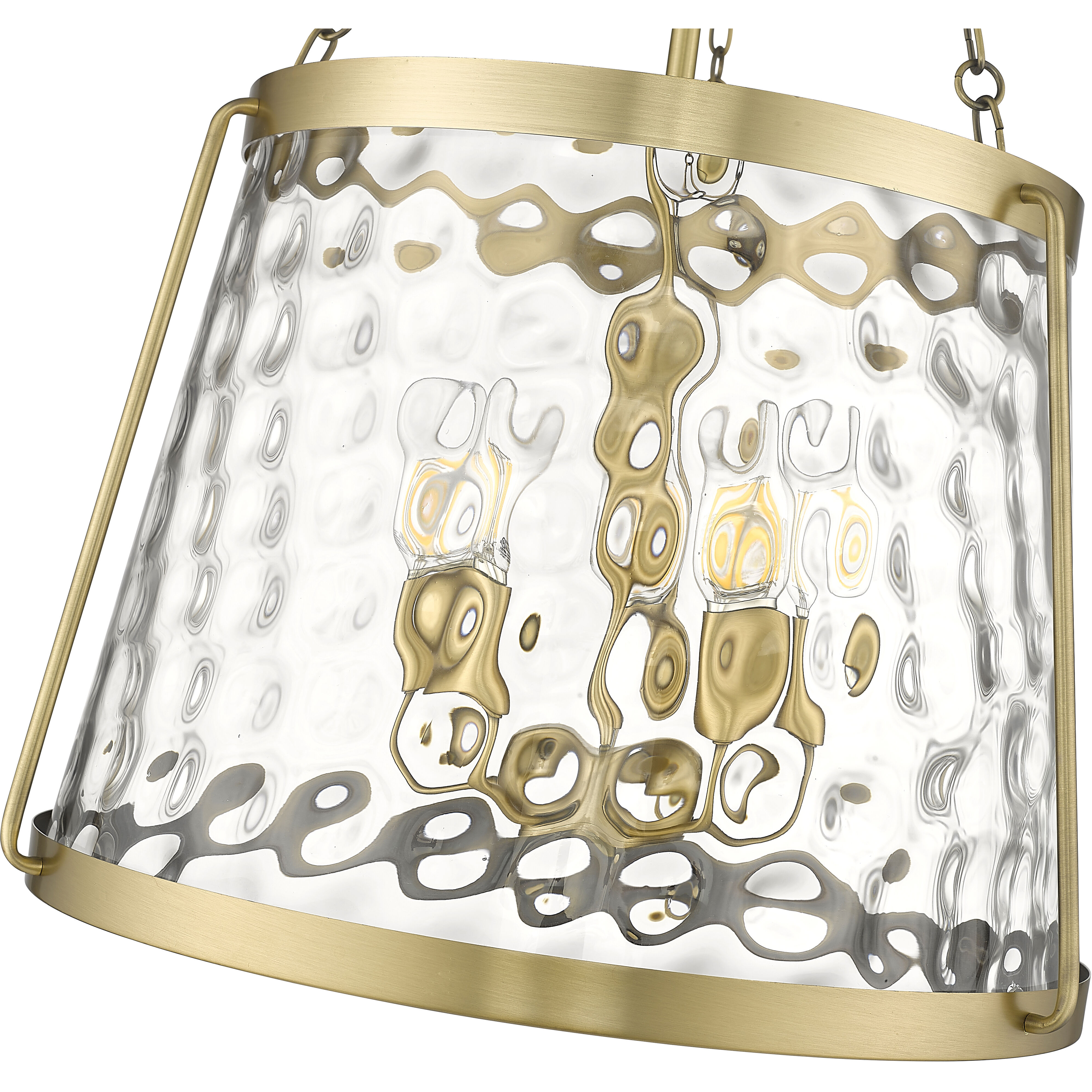 Adabella 5 Light 18.13 inch Vintage Brass Pendant Ceiling Light